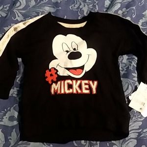 Disney 12m baby infant sweat shirt Mickey Mouse